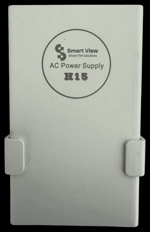 Smart View H15 AC power supply — the 60V transformer that drives PDLC smart film and smart glass
