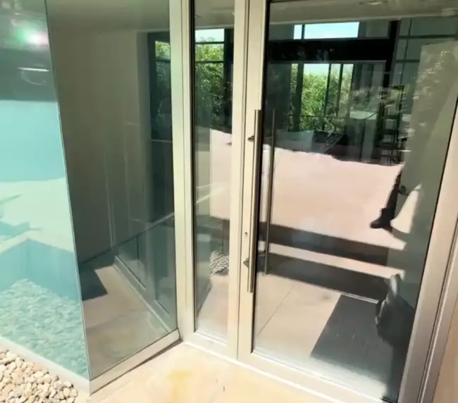 Smart glass front door installation in Pasadena CA