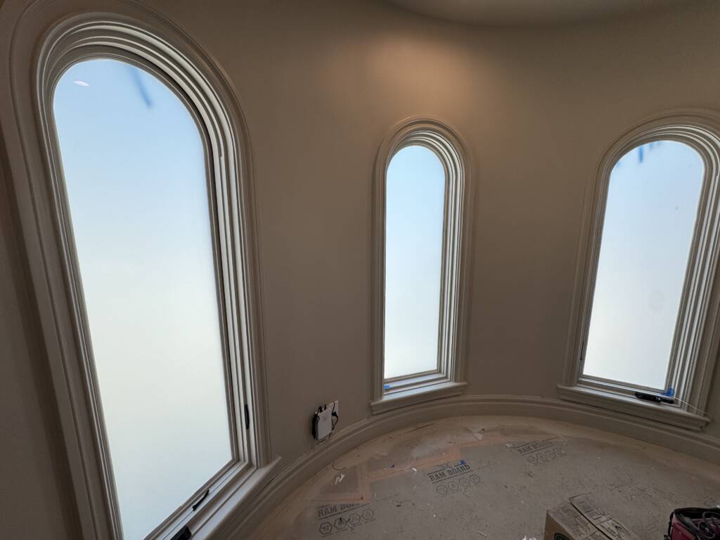 Smart glass installation in Santa Monica featuring switchable privacy glass for modern coastal homes and commercial spaces.