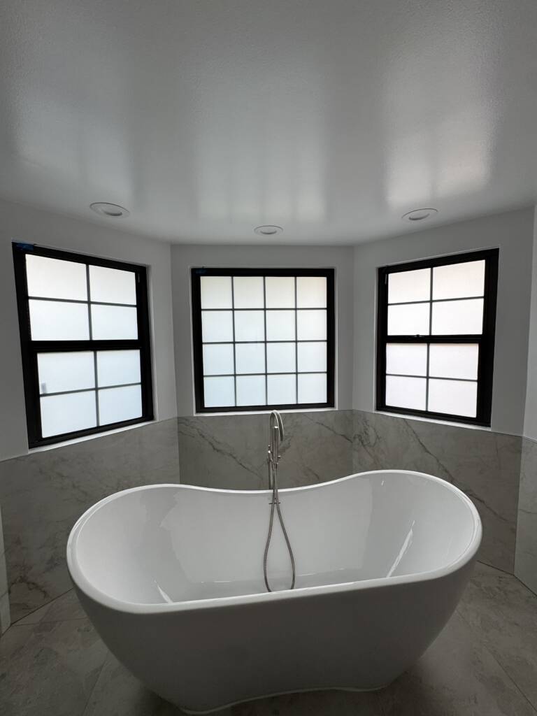 Premium smart glass doors and windows in Santa Barbara featuring electronically controlled privacy glass technology.